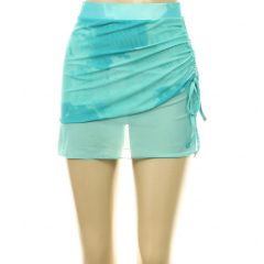 Kék necc strandszoknya