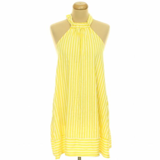 Asos csíkos sárga ruha