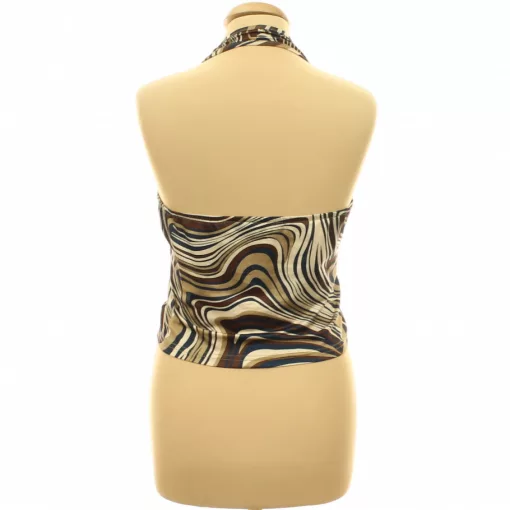 Shein ráncolt mintás top