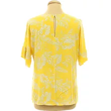 H&M mintás sárga blúz