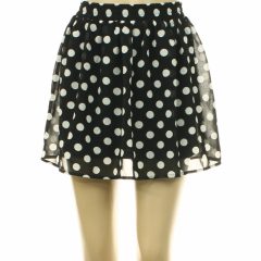 Vero Moda pöttyös fekete szoknya