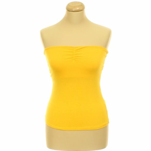 Pep&Co sárga melltartós csőtop