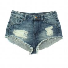 Divided szaggatott farmer short