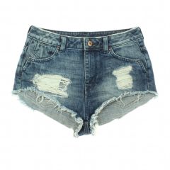 Divided szaggatott farmer short