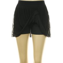 Pliszírozott fekete szoknya