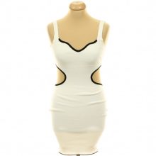 Pretty Little Thing fehér kötött ruha