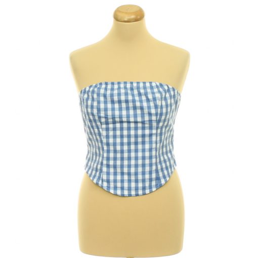 Shein kockás top