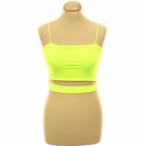 Shein neonsárga top