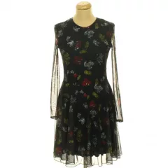 Desigual Mickey-s fekete ruha
