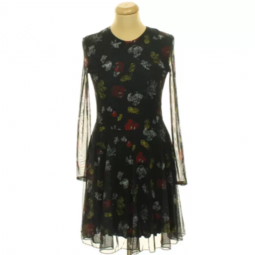 Desigual Mickey-s fekete ruha