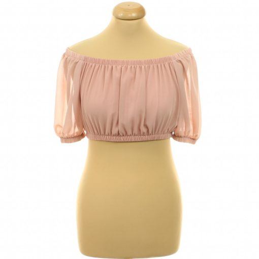 Boohoo rózsaszín top