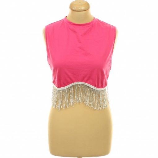 Shein rojtos pink top