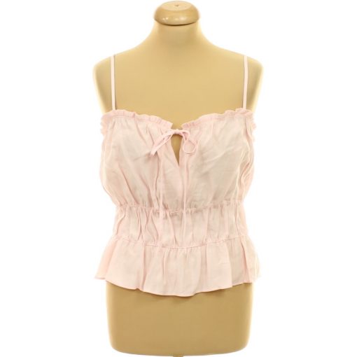 Primark gumírozott rózsaszín top