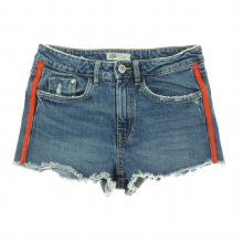 Zara díszcsíkos farmer short