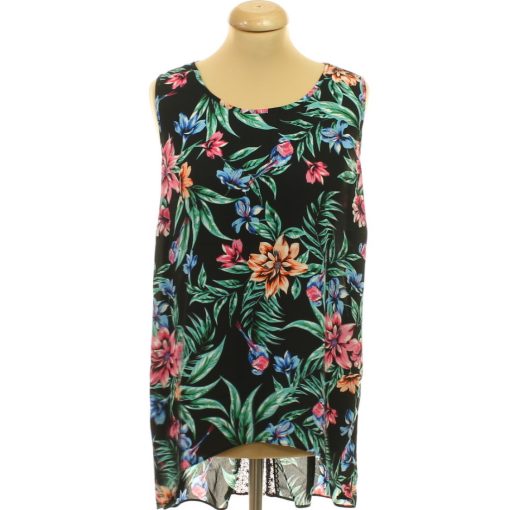 Primark mintás fekete tunika