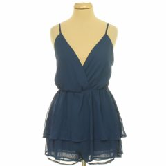 Pretty Little Thing sötétkék overál