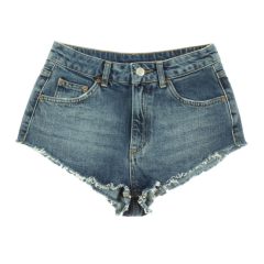 Topshop kék farmer short