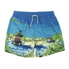 Mintás kék fürdőnadrág