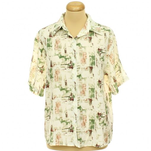 Shein mintás oversize ing