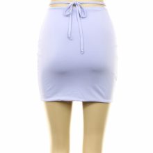 Shein ráncolt lila szoknya