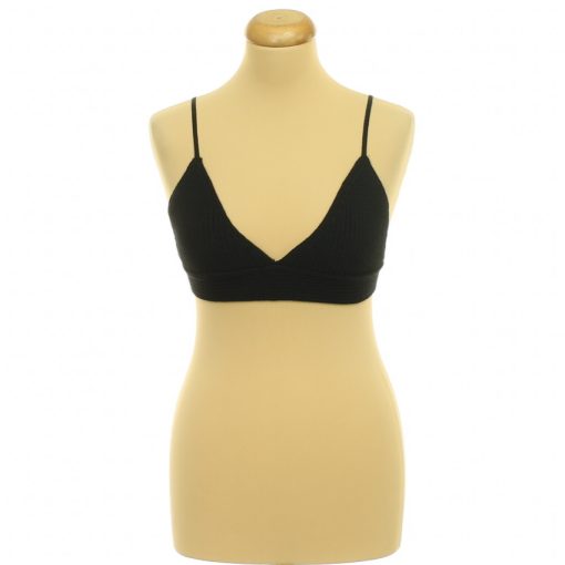 Zara fekete kötött top
