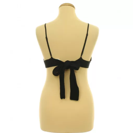 Zara fekete kötött top