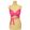 Shein pink szatén top