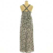 George mintás fekete overál