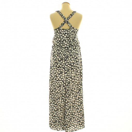 George mintás fekete overál