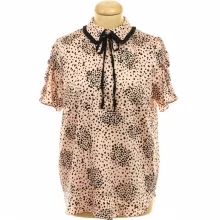 River Island mintás szatén blúz