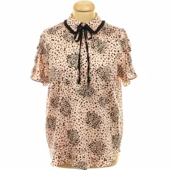River Island mintás szatén blúz