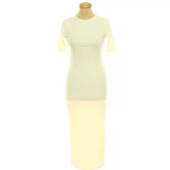Boohoo krémszínű ruha