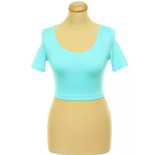 Primark kék sztreccs top