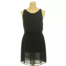 New Look fekete ruha övvel