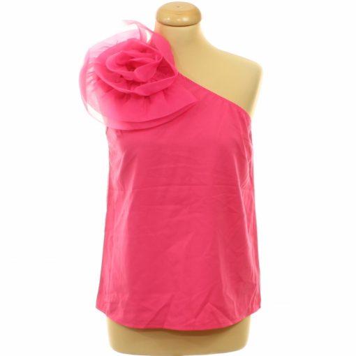 Shein pink félvállas felső