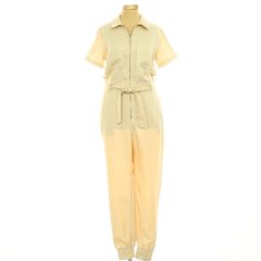 NA-KD bézs cargo overál