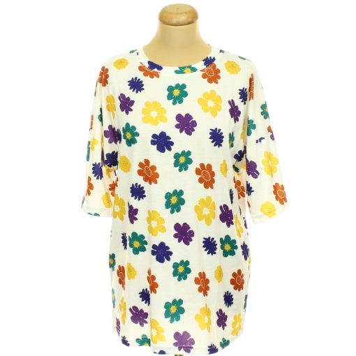 Shein virágmintás oversize póló