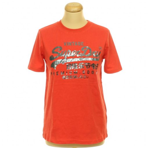 Superdry korallpiros póló