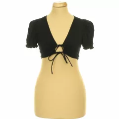 Bershka fekete top