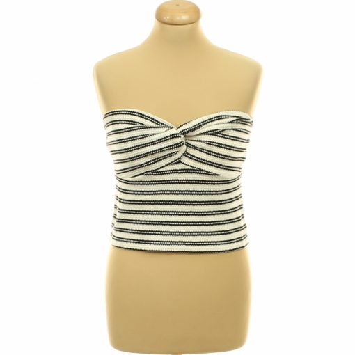Primark csavart mintás top