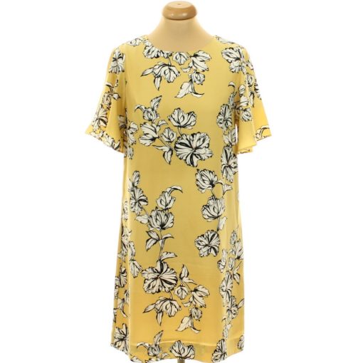 H&M virágmintás sárga ruha