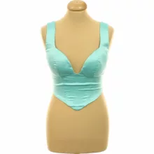 Missguided szatén top