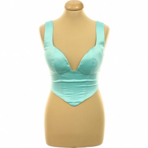 Missguided szatén top
