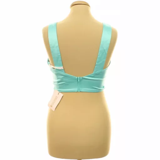 Missguided szatén top