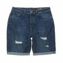 DenimCo. szaggatott férfi farmer rövidnadrág