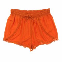 Primark rozsdabarna viszkóz short