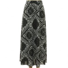 Mintás nagy méretű szoknya