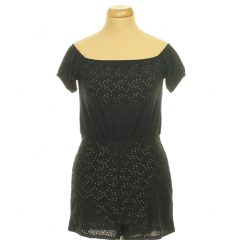 Boohoo áttört mintás fekete overál