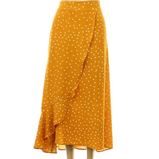 Shein pöttyös maxi szoknya