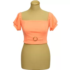 River Island neonkorall top